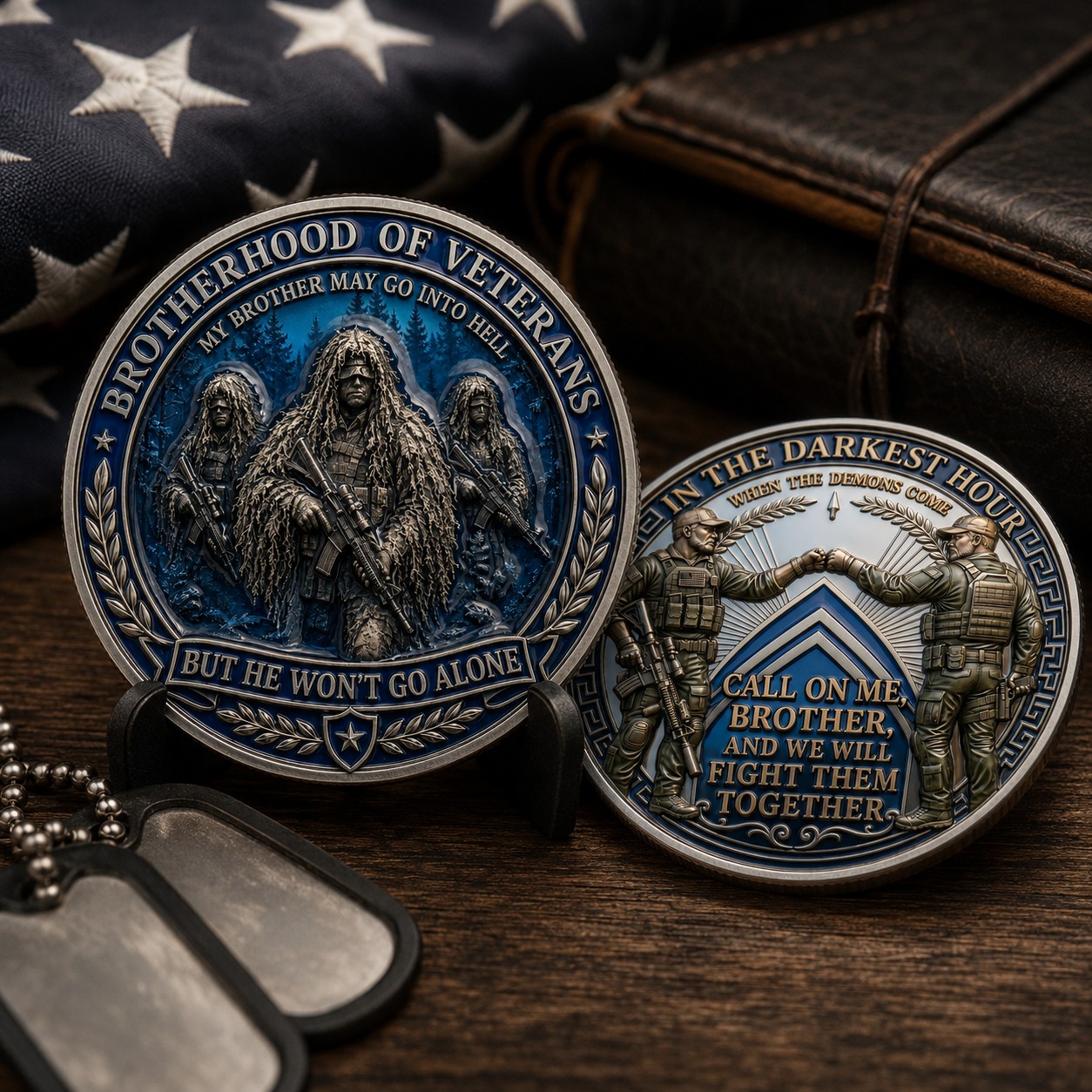 Brotherhood of Veterans Coin