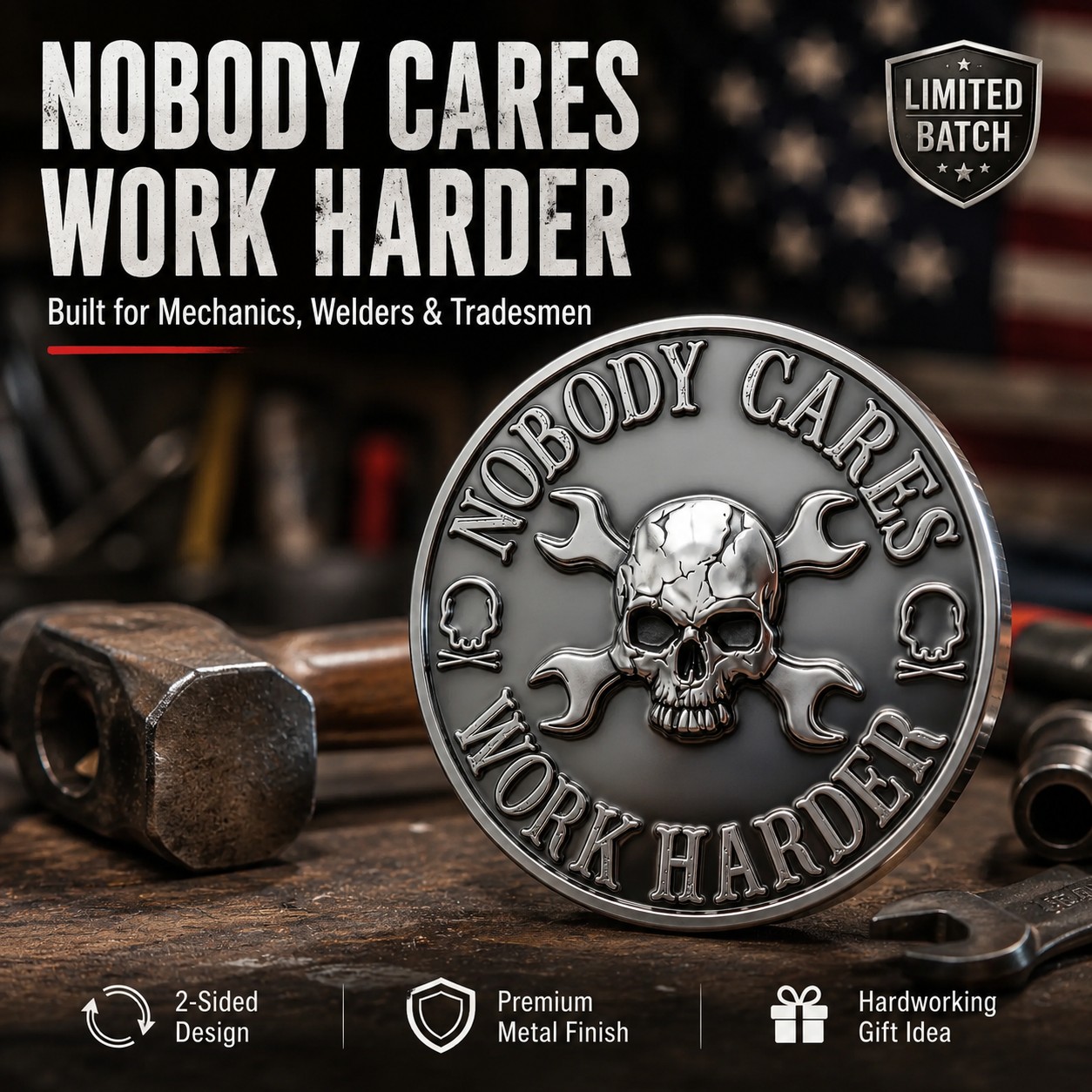Blue Collar Club Challenge Coin