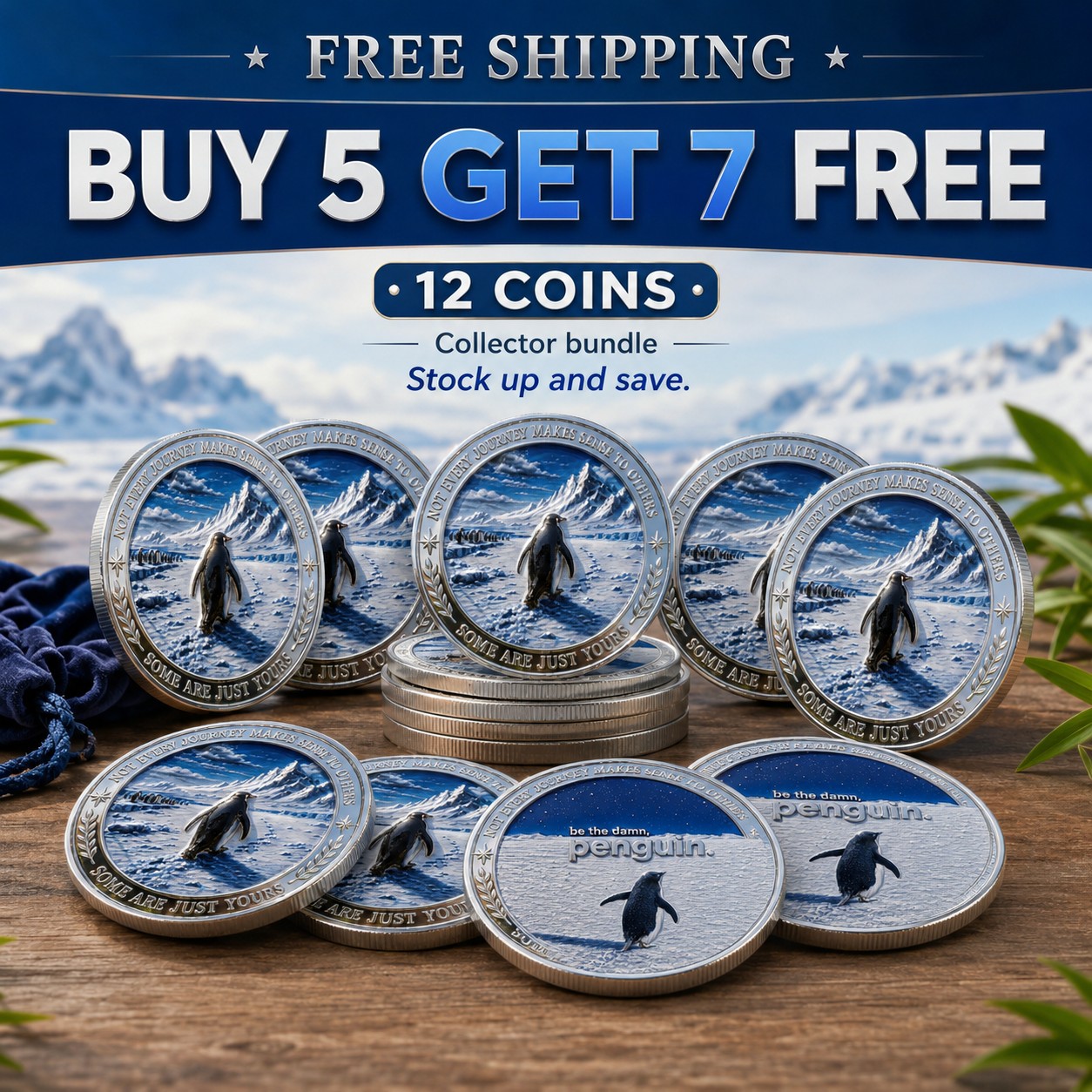 Be the Damn Penguin Coin