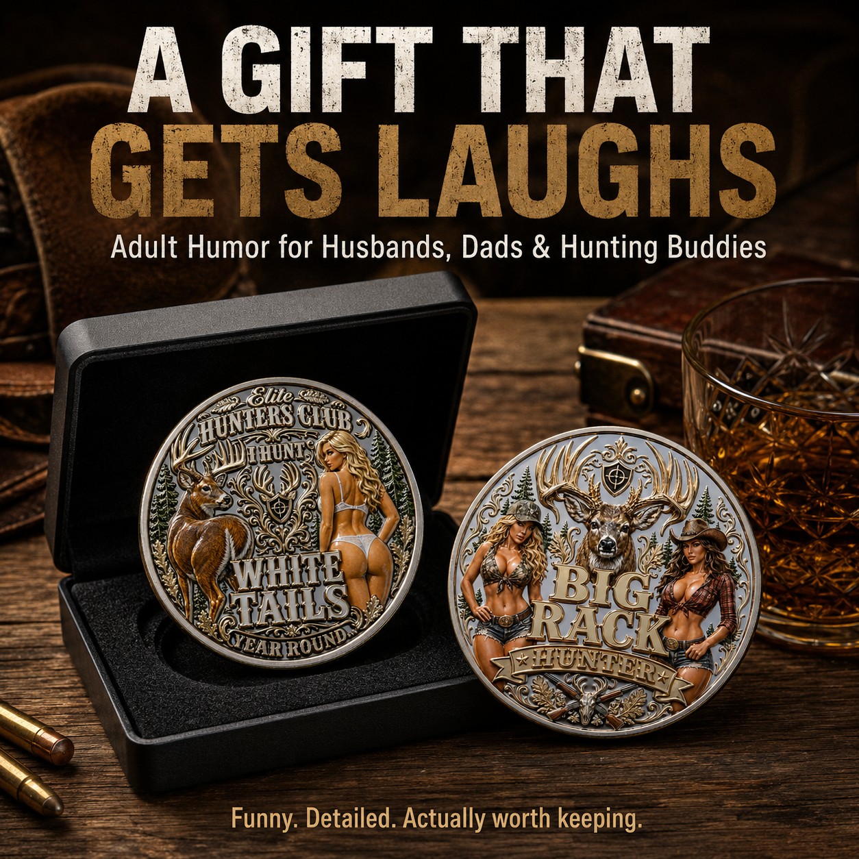 Elite Hunters Club “White Tails” Coin