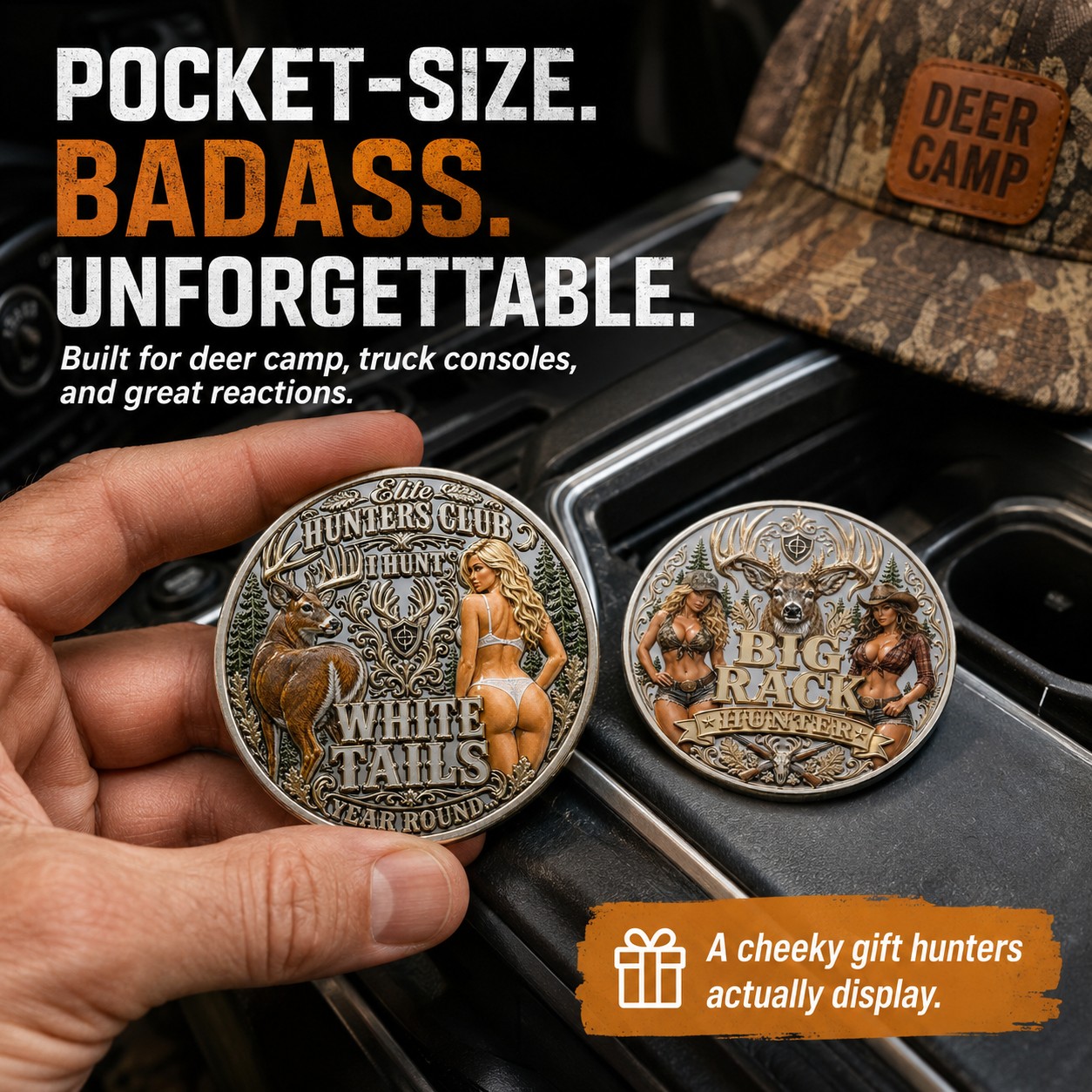 Elite Hunters Club “White Tails” Coin