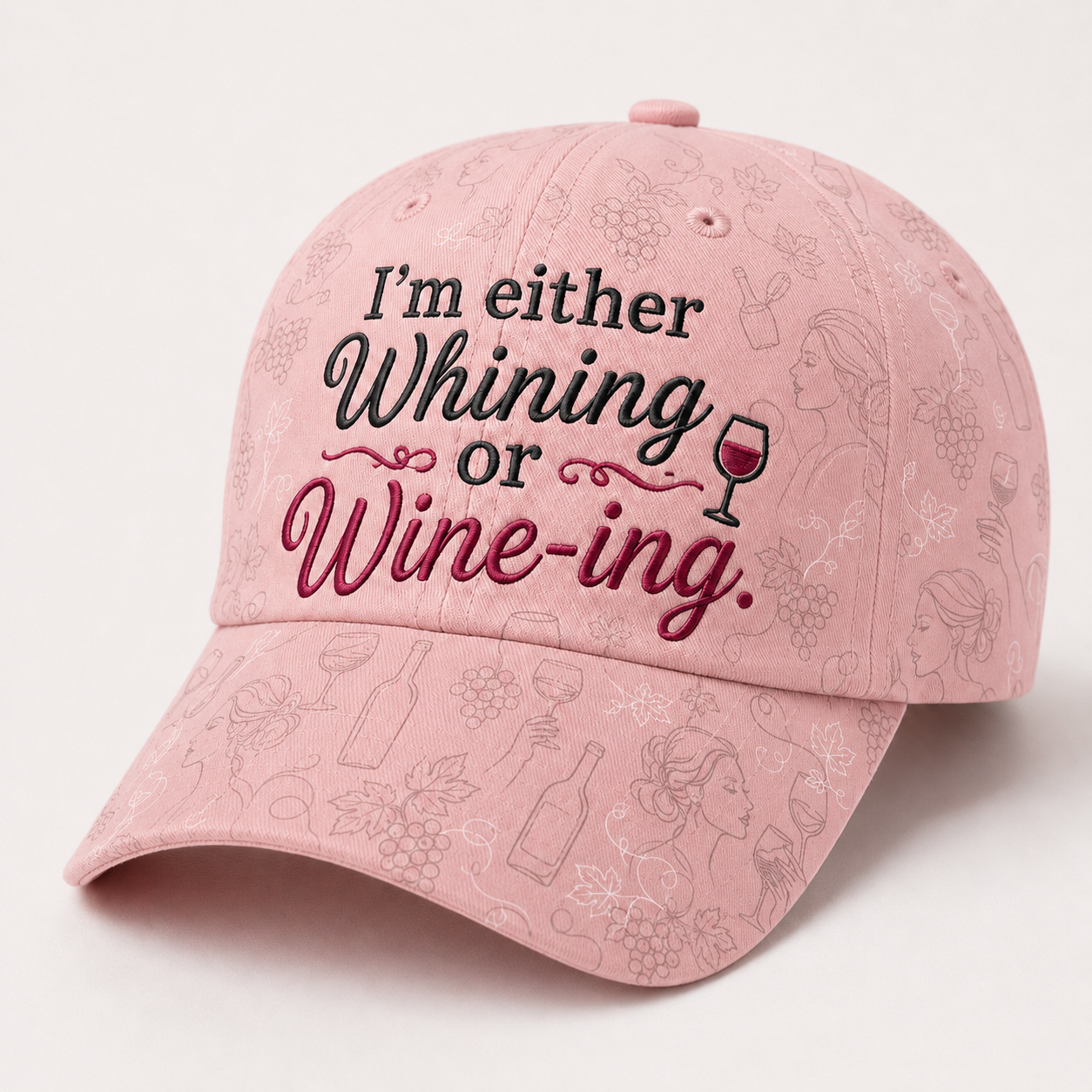 Flash Sale 49% OFF - Whining or Wine-ing Cap