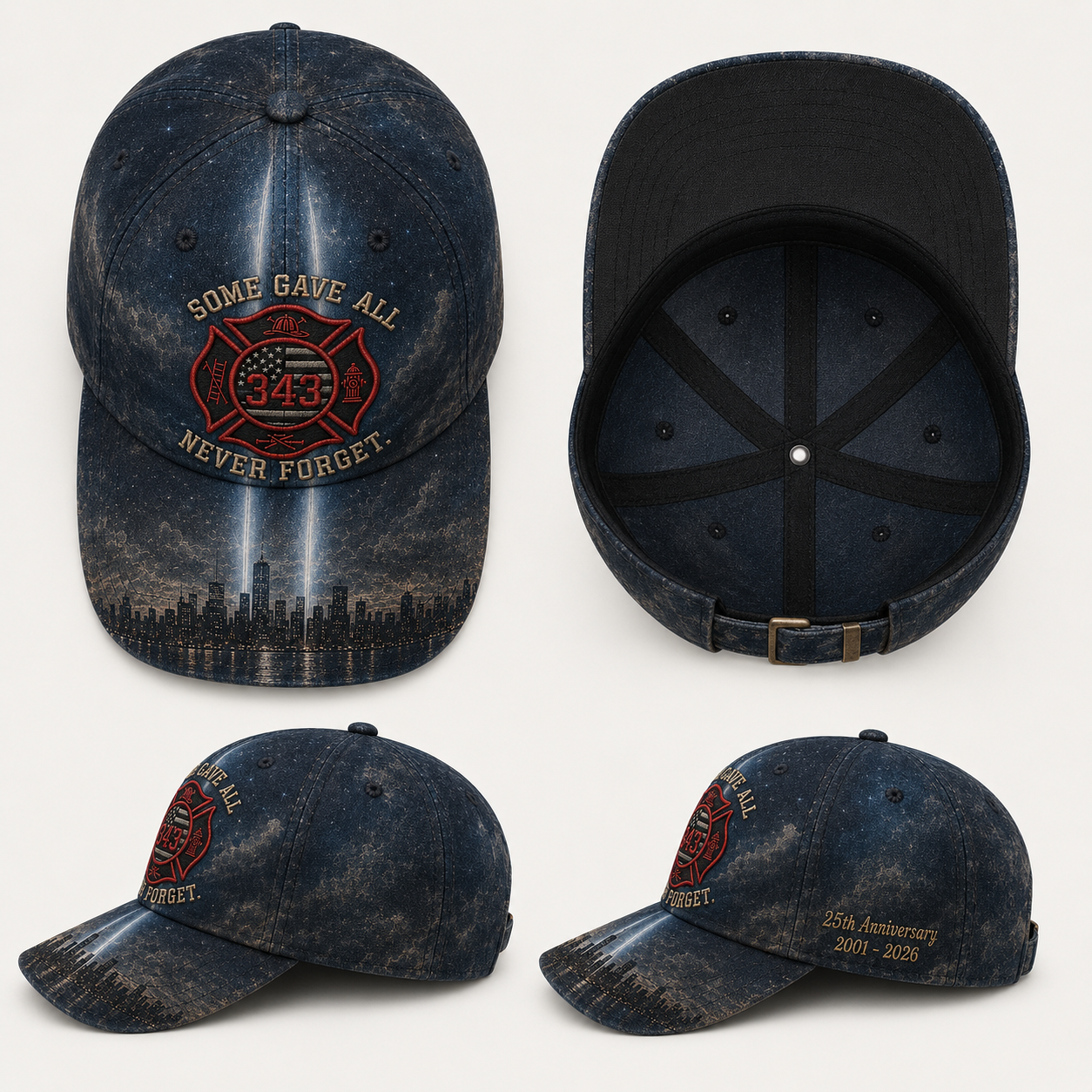 Flash Sale 49% OFF - Never Forget 343 Memorial Cap