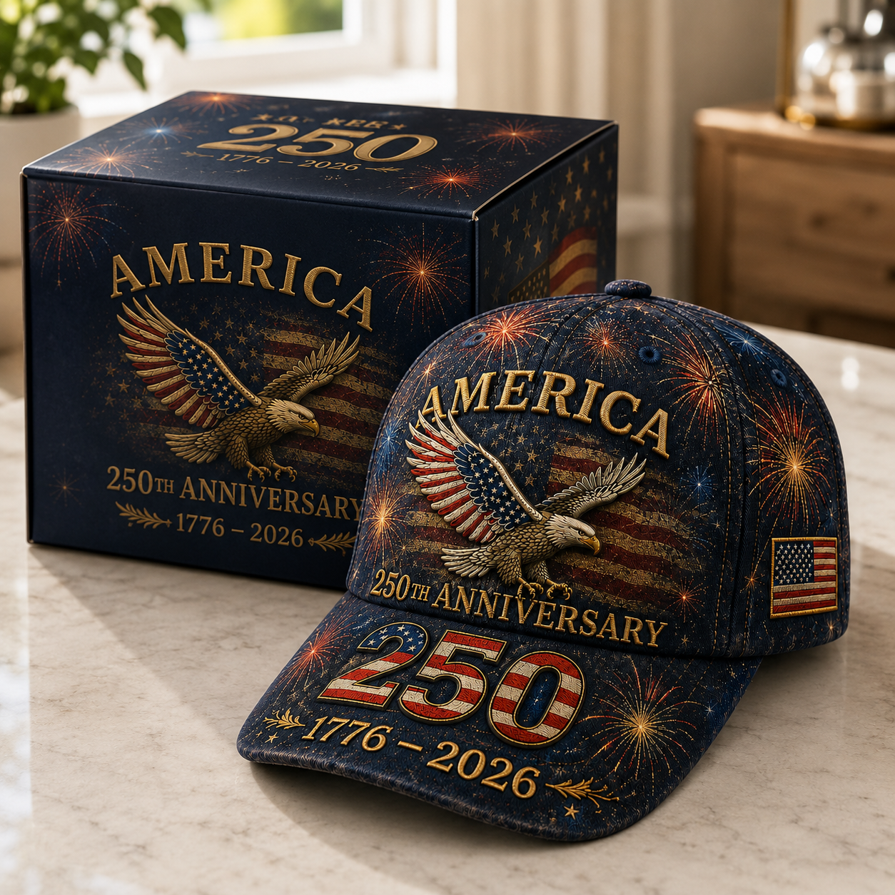 Flash Sale 49% OFF - America 250th Anniversary Eagle Cap