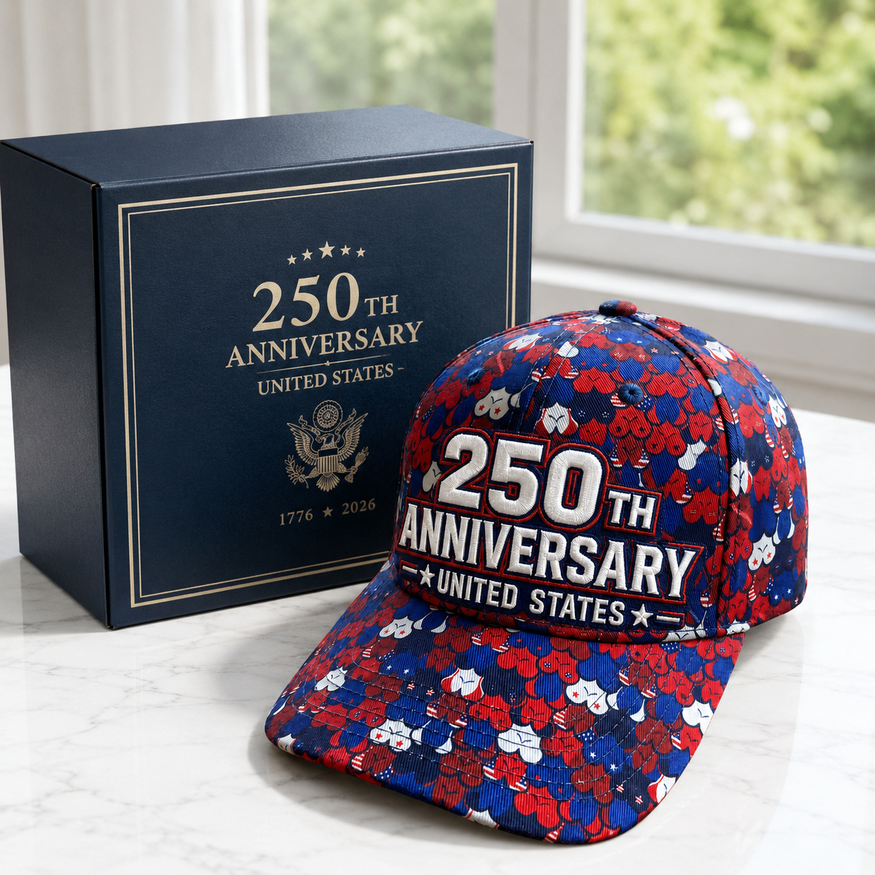 Boobies 250th Anniversary Patriotic Hat