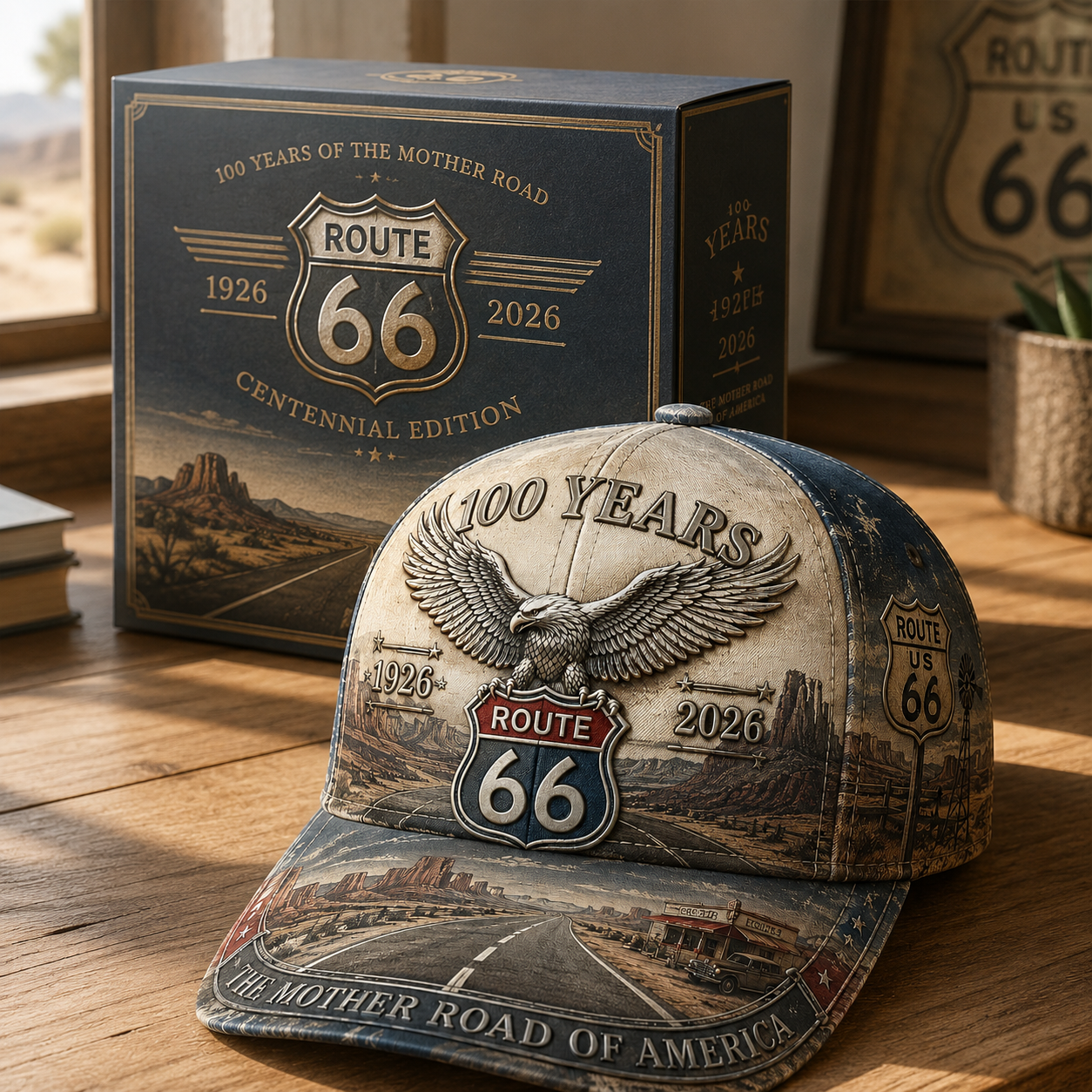 Route 66 Centennial Freedom Hat