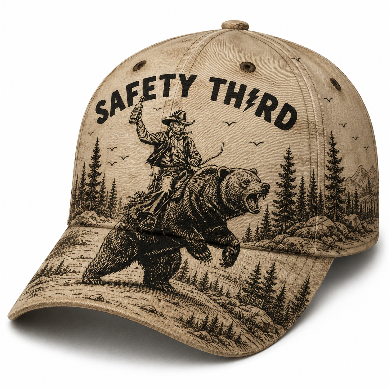 Safety Third Bear Rider Hat