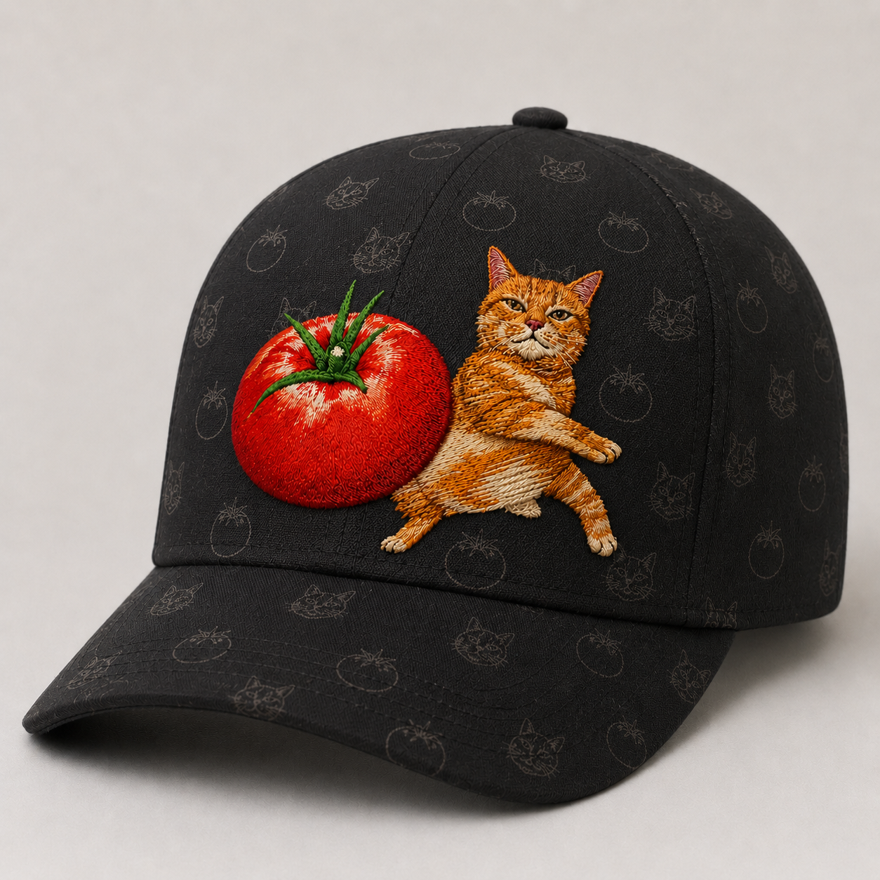 Tomato Cat Baseball Cap