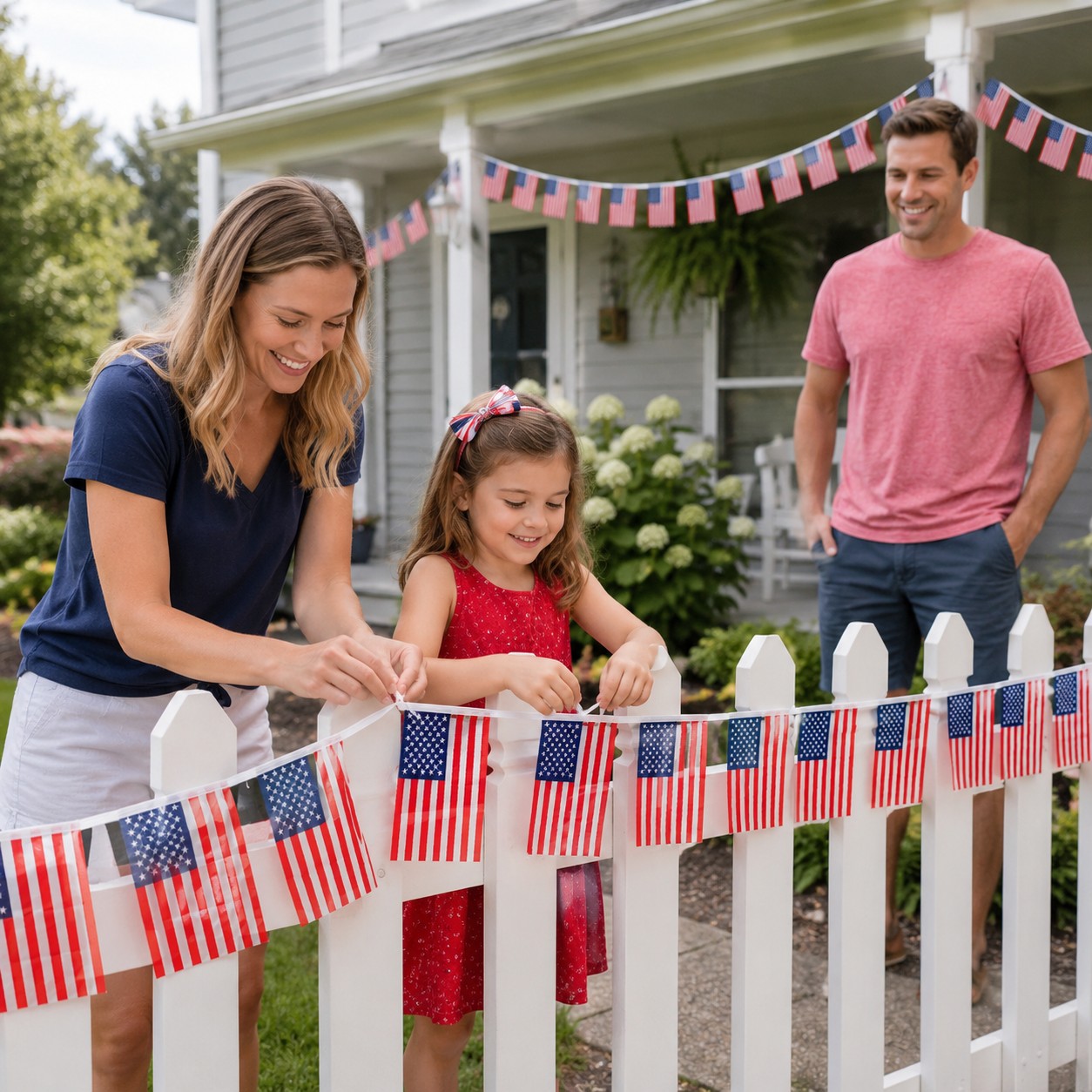 Small American Flag Bunting