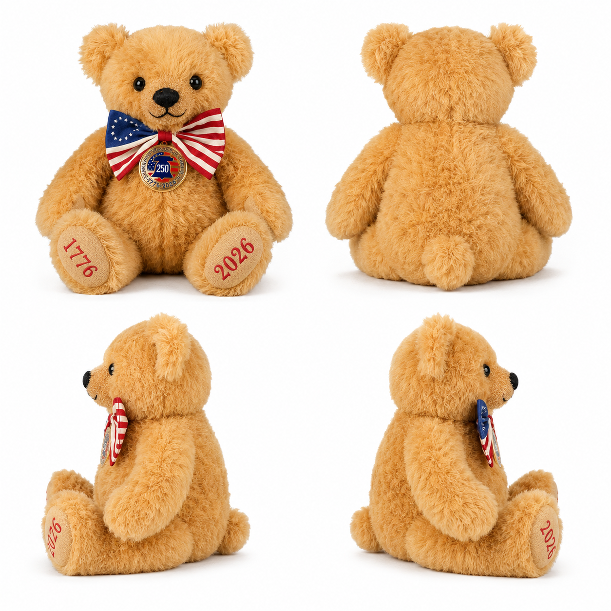 America 250 Commemorative Teddy Bear