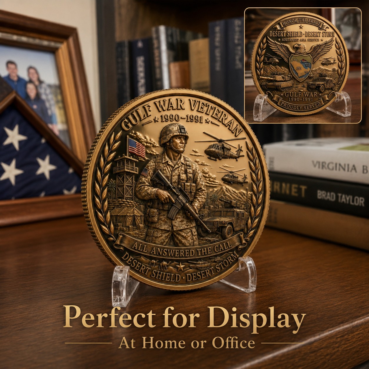 🔥LAST DAY 49 % OFF - Gulf War Veteran Commemorative Coin