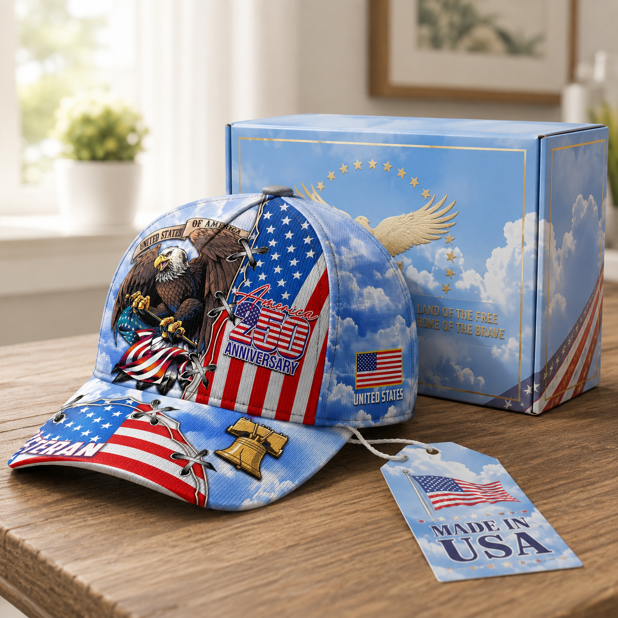 America 250 Veteran Eagle Cap