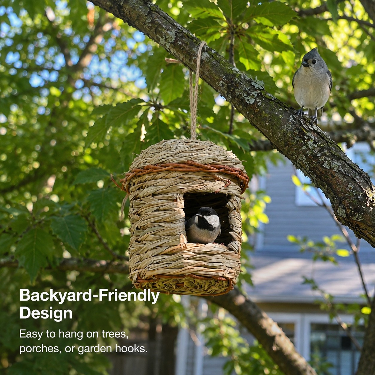 Handwoven Birdhouse