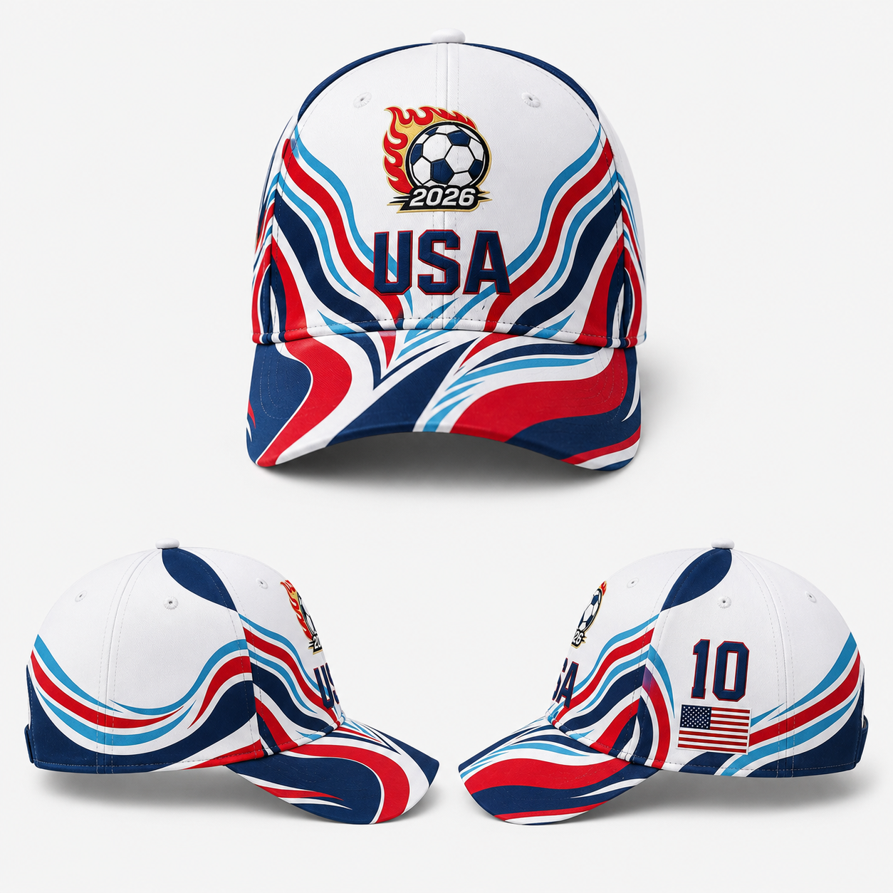 USA 2026 Soccer Spirit Cap