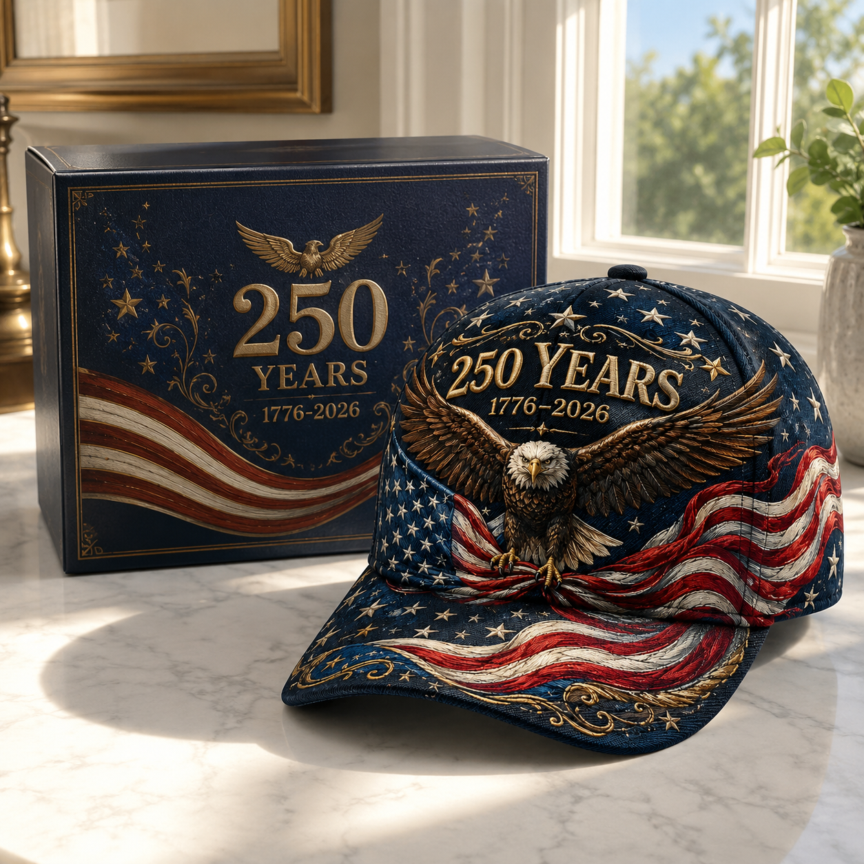 America 250 Eagle Freedom Cap