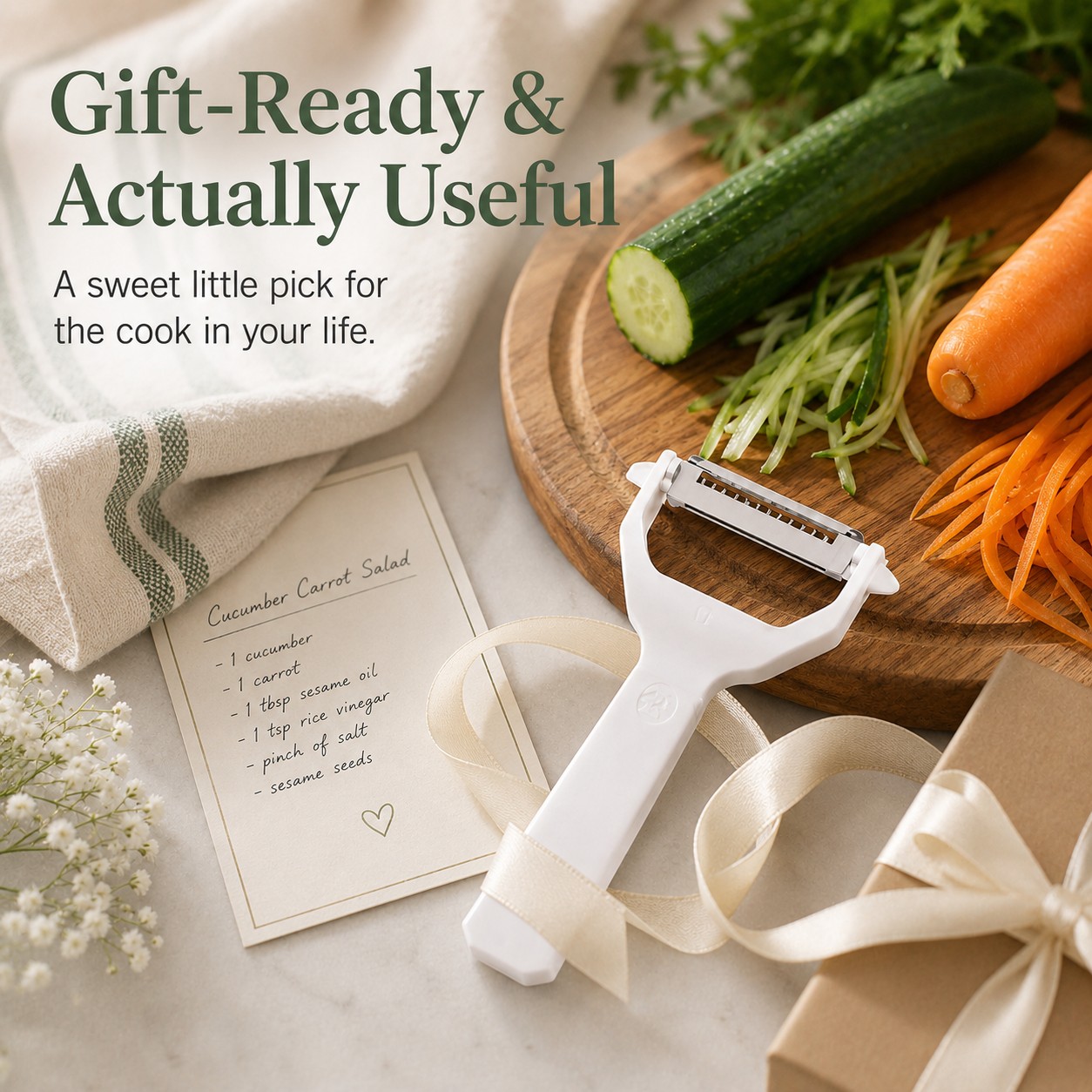 2-in-1 Peeler & Julienne Slicer