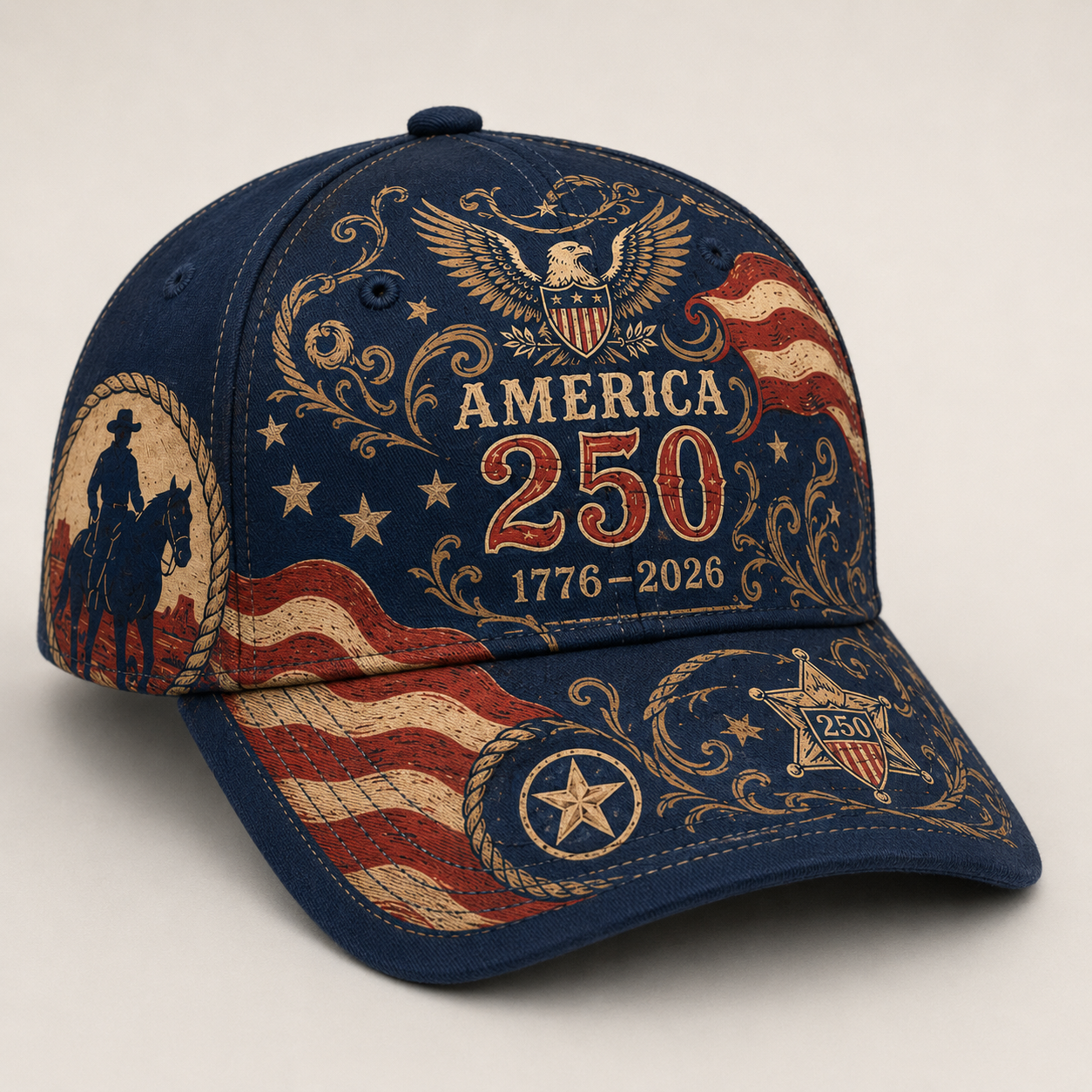Flash Sale 49% OFF - America 250 Western Eagle Cap
