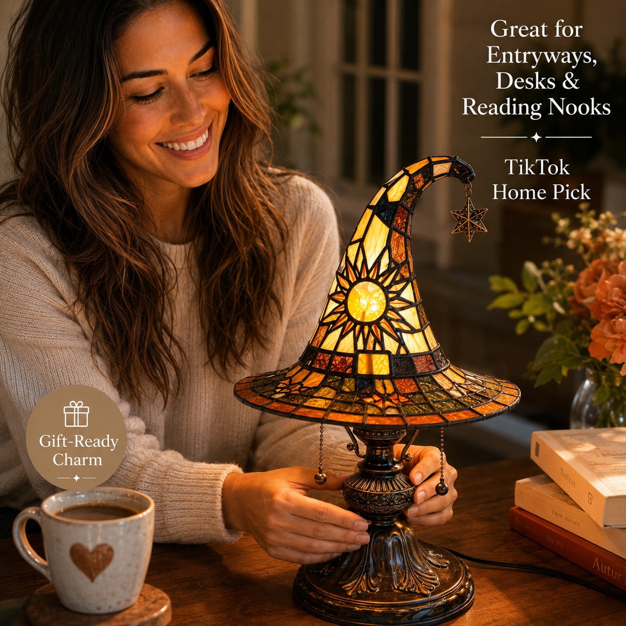 The Witch Hat Lamp That Makes Your Room Feel Like October Magic