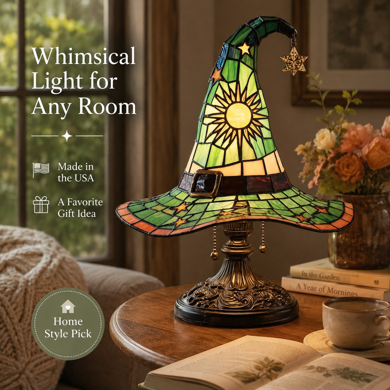 The Witch Hat Lamp That Makes Your Room Feel Like October Magic