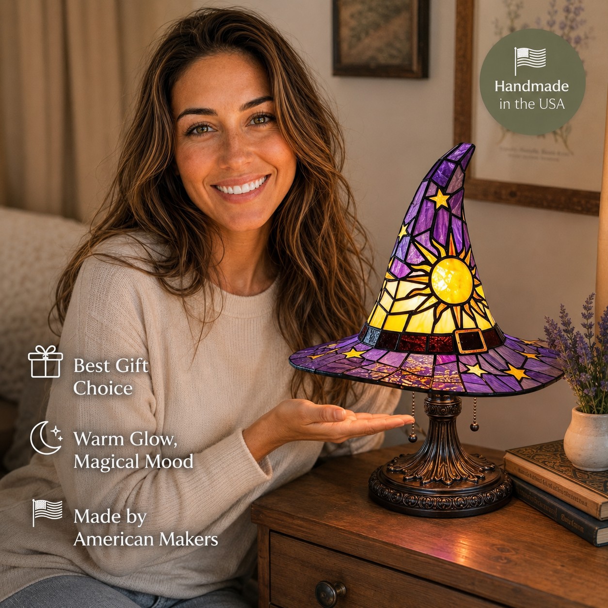 The Witch Hat Lamp That Makes Your Room Feel Like October Magic