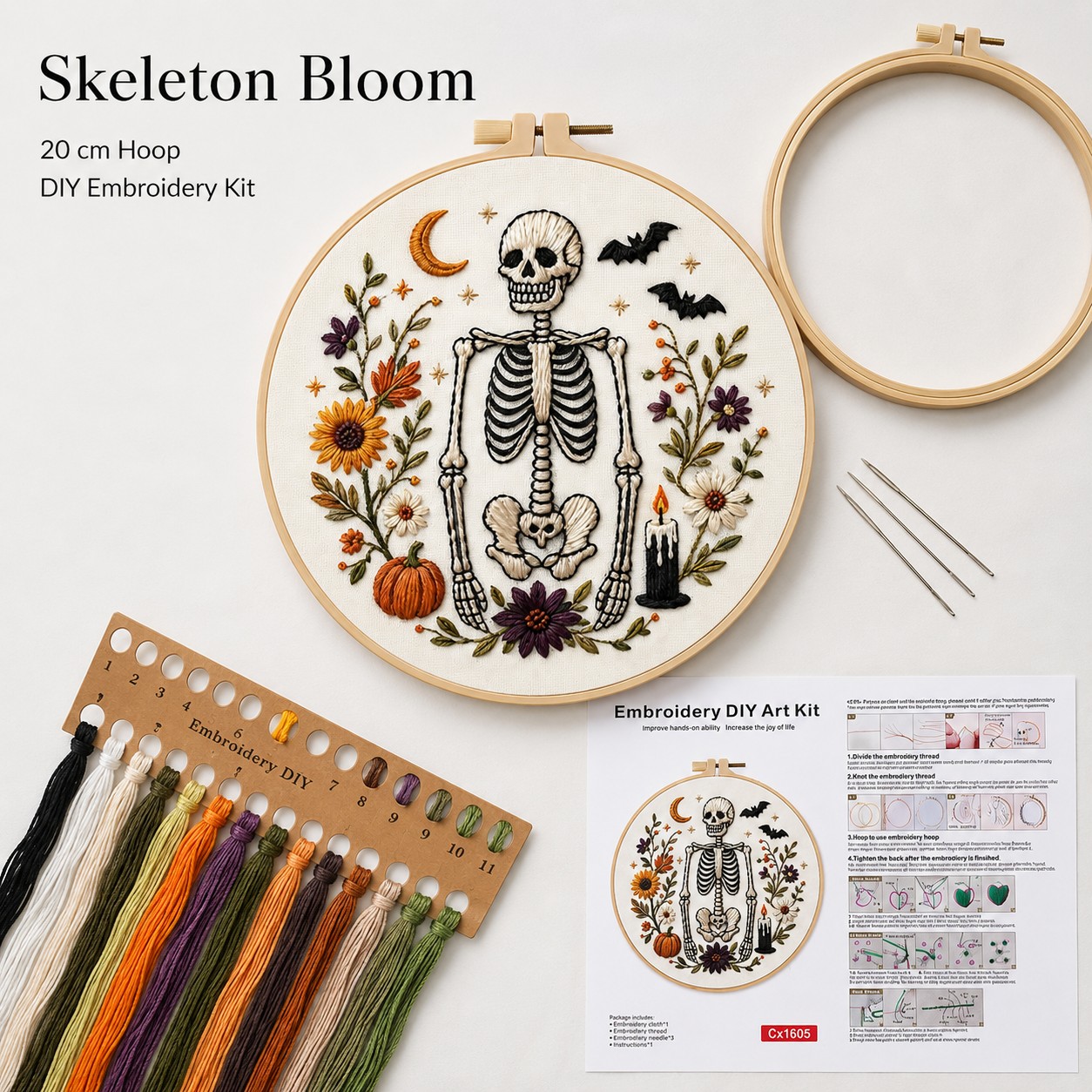 Halloween DIY Stitch Art Kit