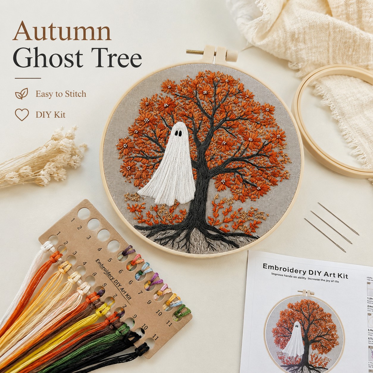Halloween DIY Stitch Art Kit