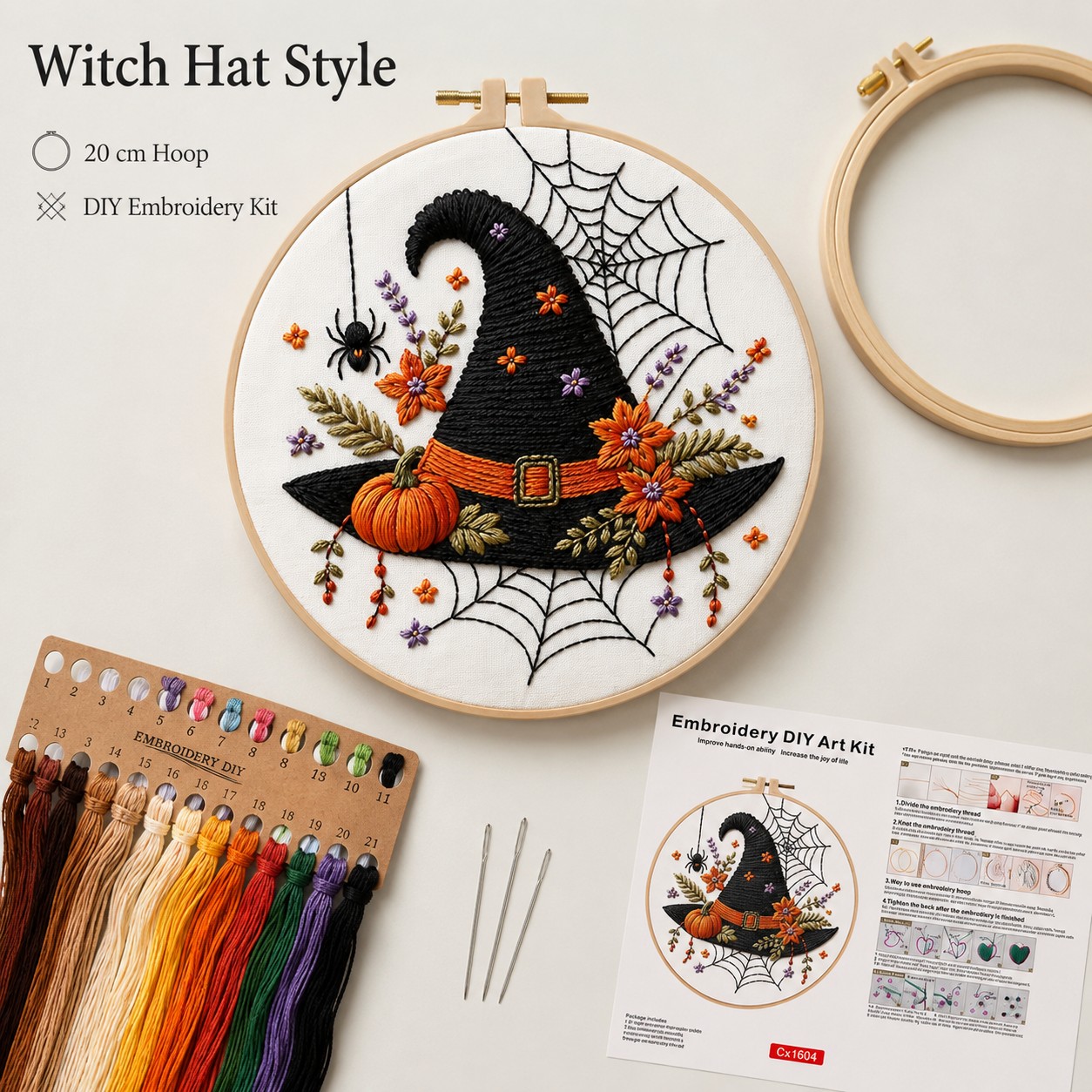 Halloween DIY Stitch Art Kit
