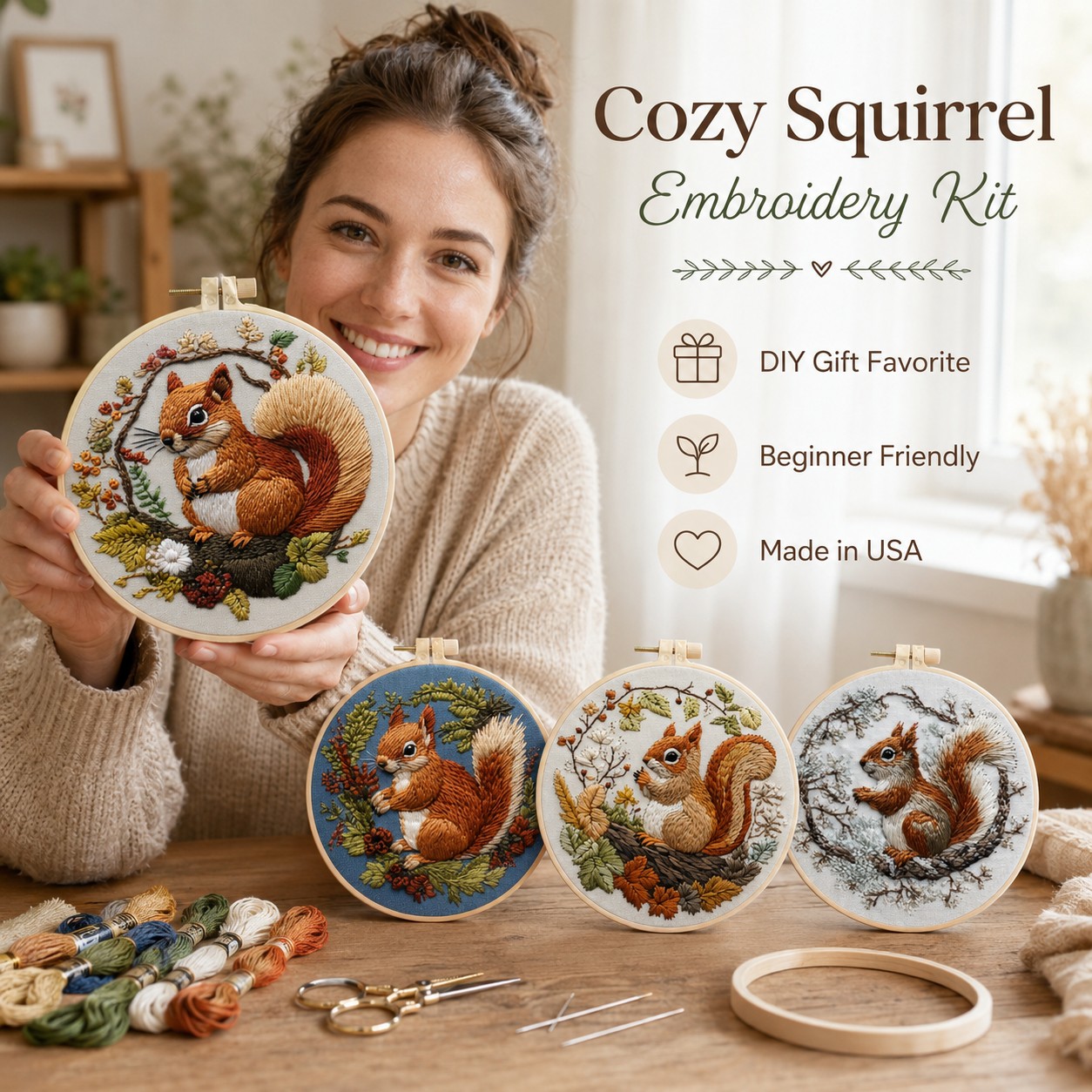 Cozy Woodland DIY Craft Kit