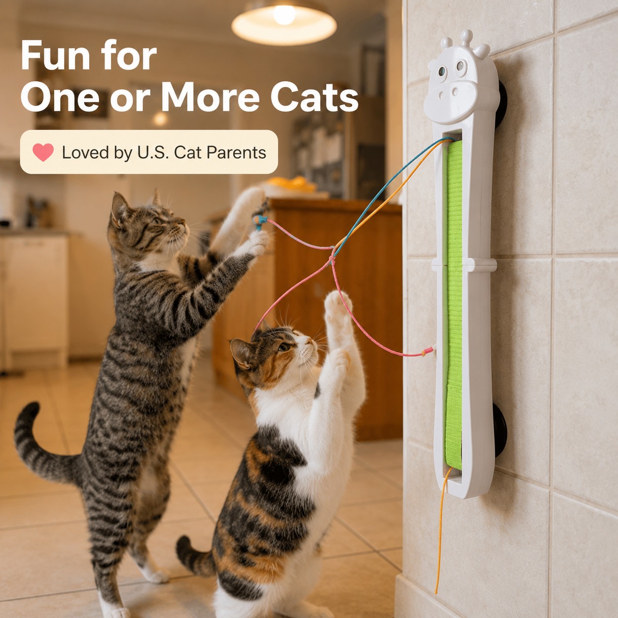 ZoomieLoop™ Automatic Cat Teaser Toy