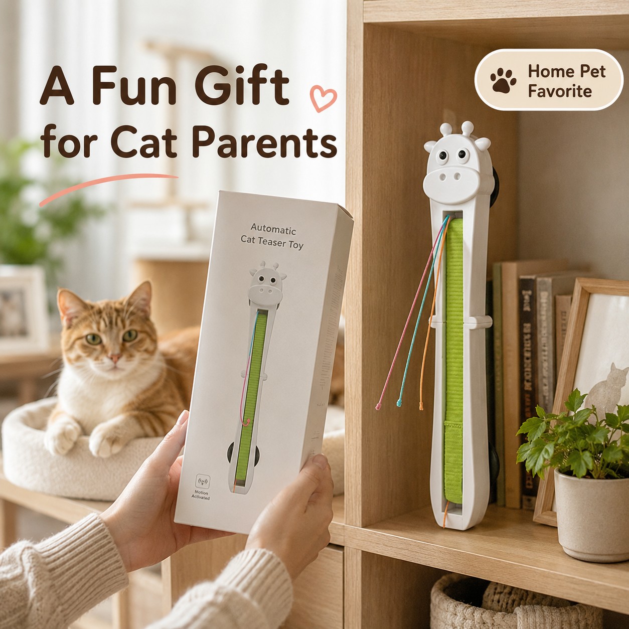 ZoomieLoop™ Automatic Cat Teaser Toy