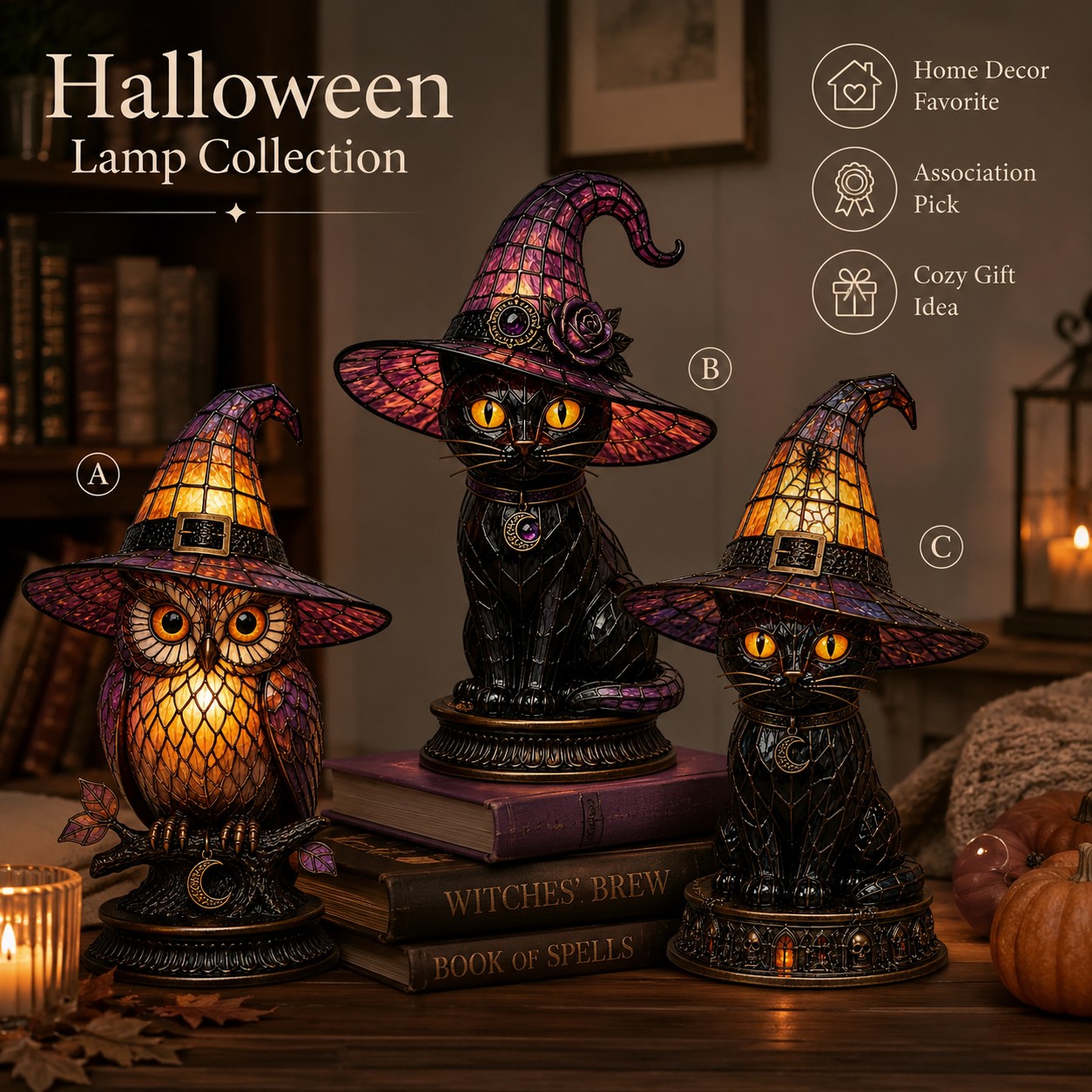 Halloween Lamp Collection