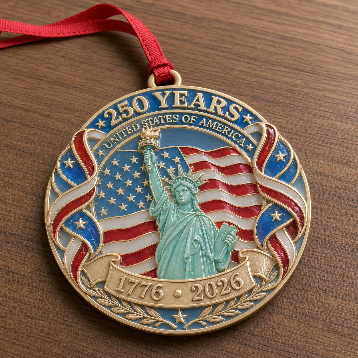 America 250 Anniversary Ornament Collection