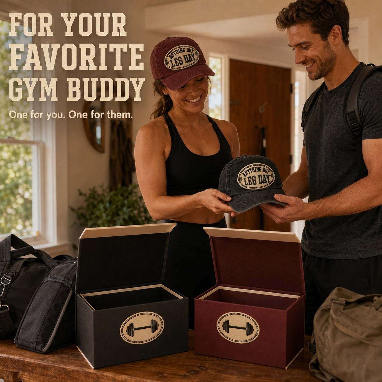 Leg Day Cap Duo