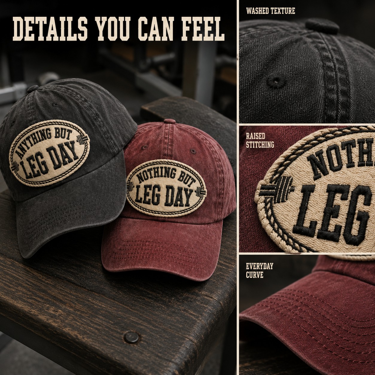 Leg Day Cap Duo