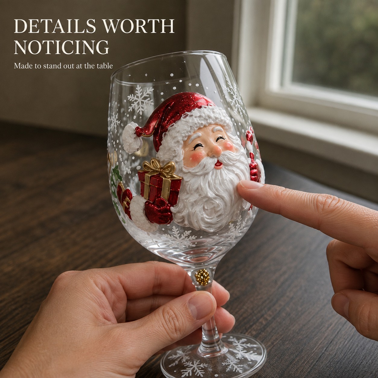 【🔥Free Shipping Only Today!】🎁Christmas Wine Glass Collection Gift Box Set✨