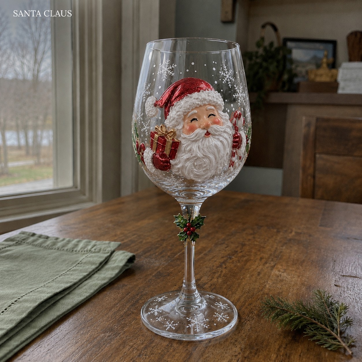 【🔥Free Shipping Only Today!】🎁Christmas Wine Glass Collection Gift Box Set✨