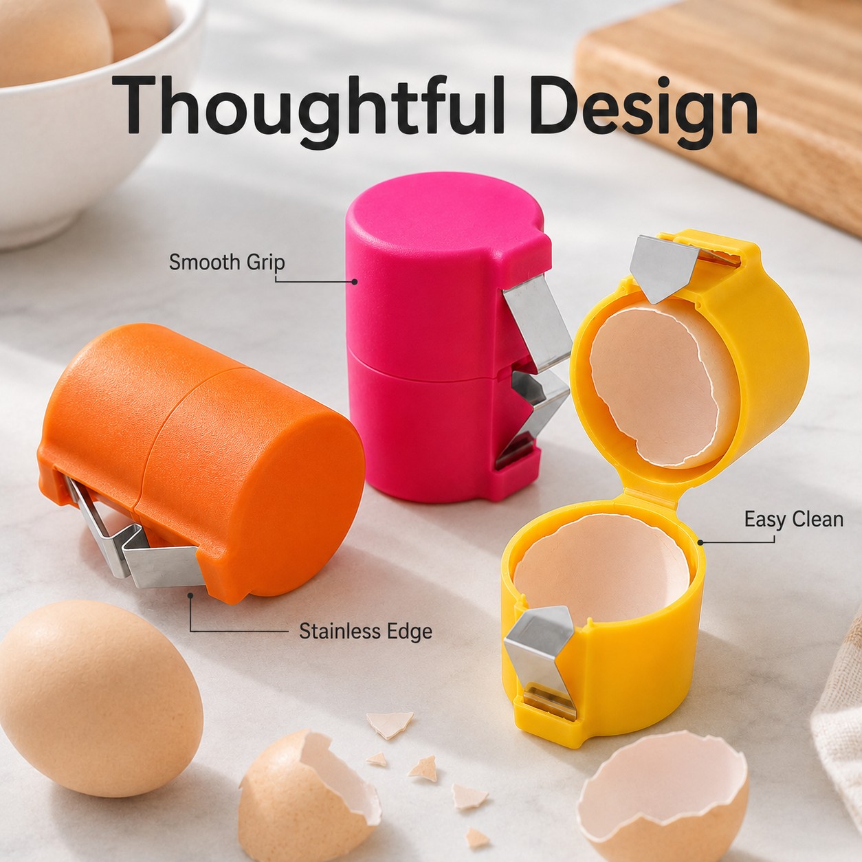 🔥This Week's Special Offer 49% OFF - Egg Shell Opener-Buy 2 Get 2 Free