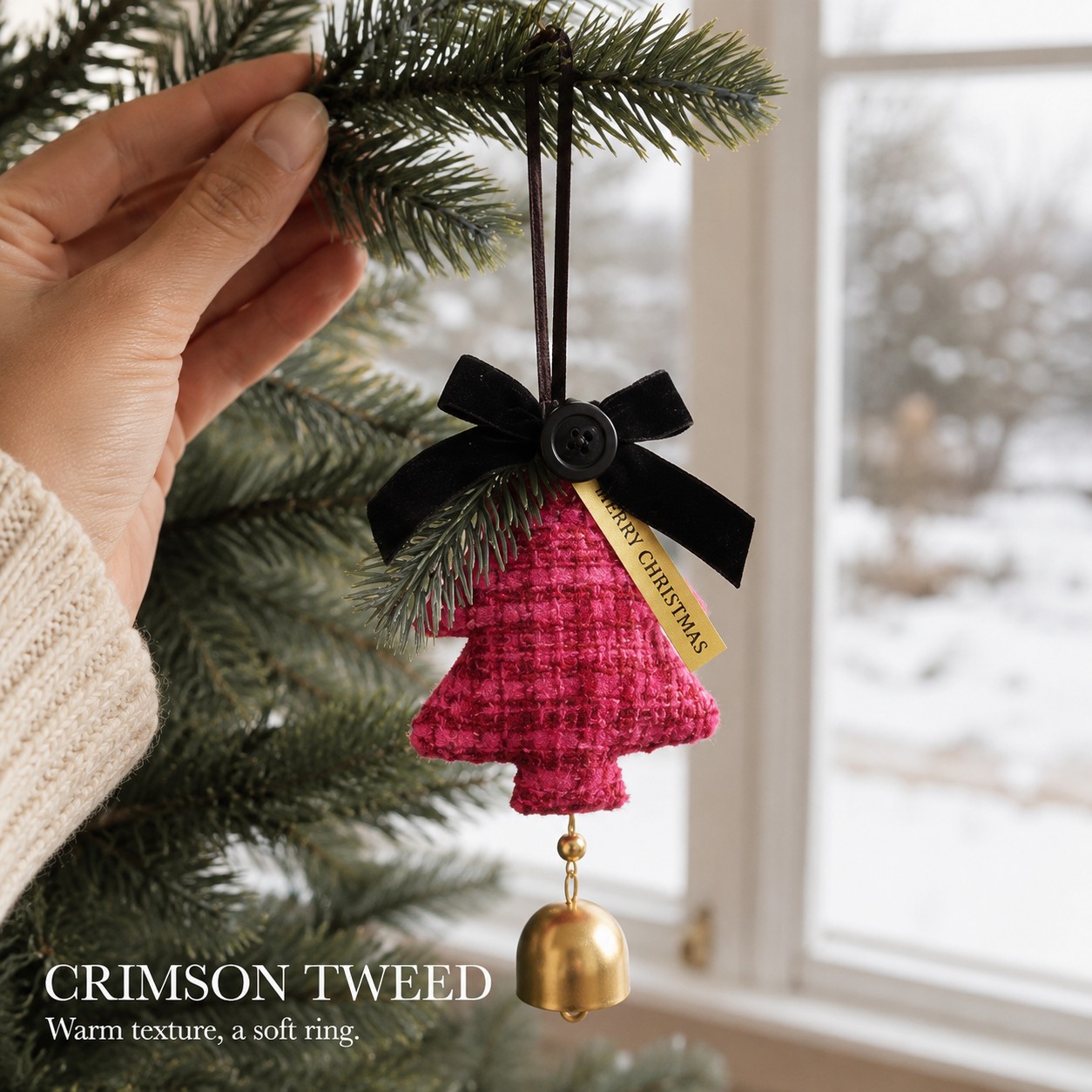 EverChime™ Christmas Tree Bell Ornament