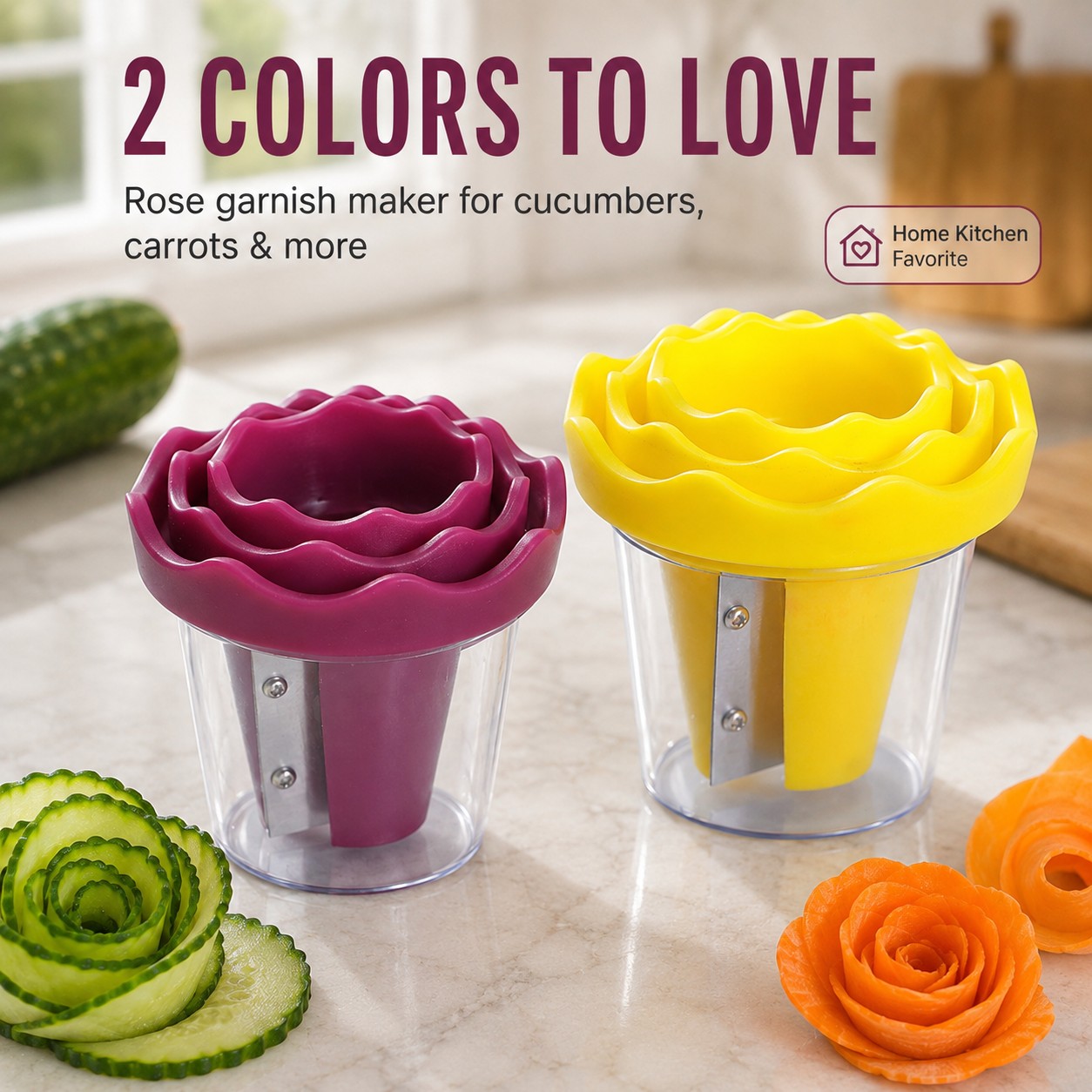 🔥This Week's Special Offer 49% OFF - PetalTwist™ Rose Garnish Maker