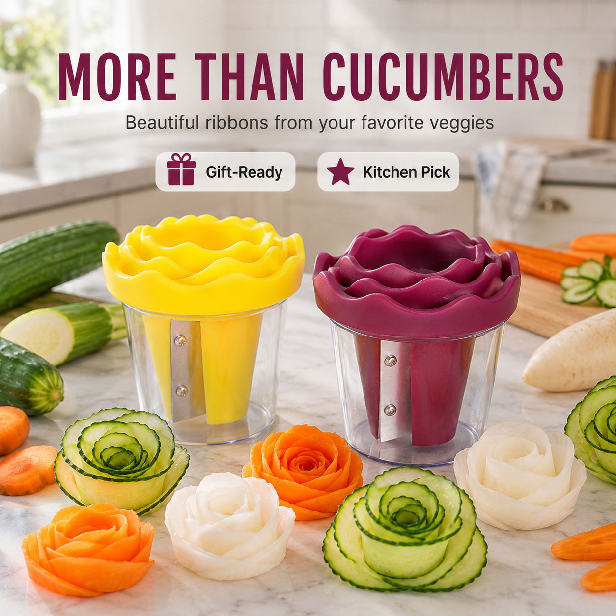 🔥This Week's Special Offer 49% OFF - PetalTwist™ Rose Garnish Maker