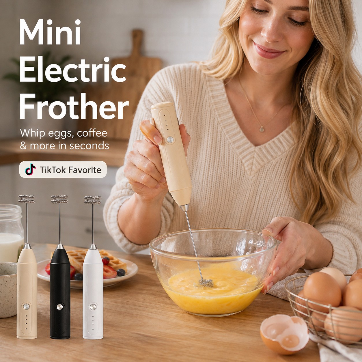 🔥This Week's Special Offer 49% OFF - WhipNest&trade; Handheld Frother