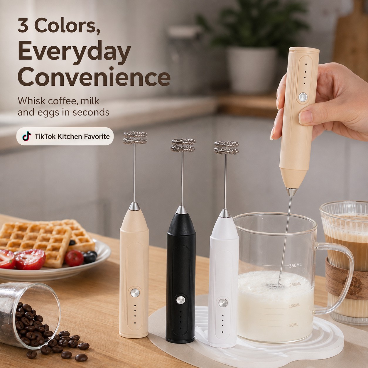 🔥This Week's Special Offer 49% OFF - WhipNest™ Handheld Frother