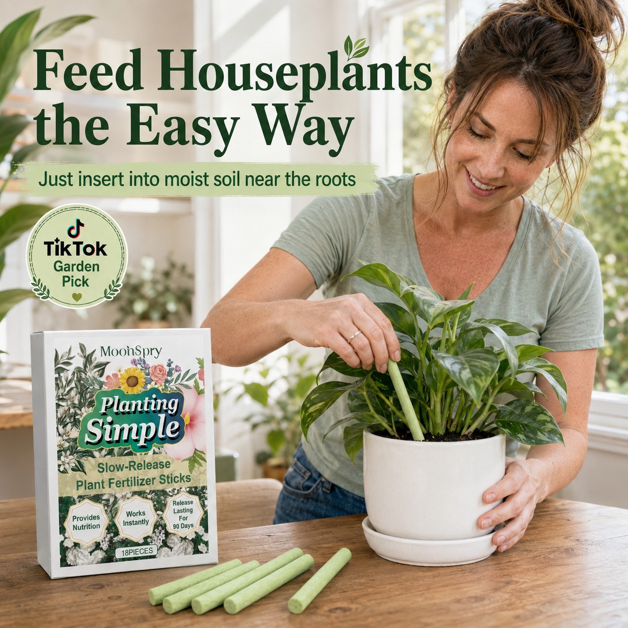 🔋🌱Plant Stick Nutrition Bar & Unlock the secret to thriving plants - 🎁BUY 2 GET 54 STICKS