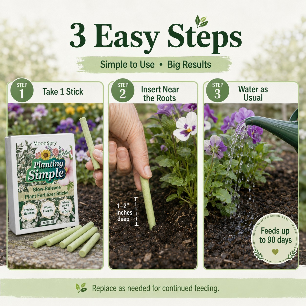🔋🌱Plant Stick Nutrition Bar & Unlock the secret to thriving plants - 🎁BUY 2 GET 54 STICKS