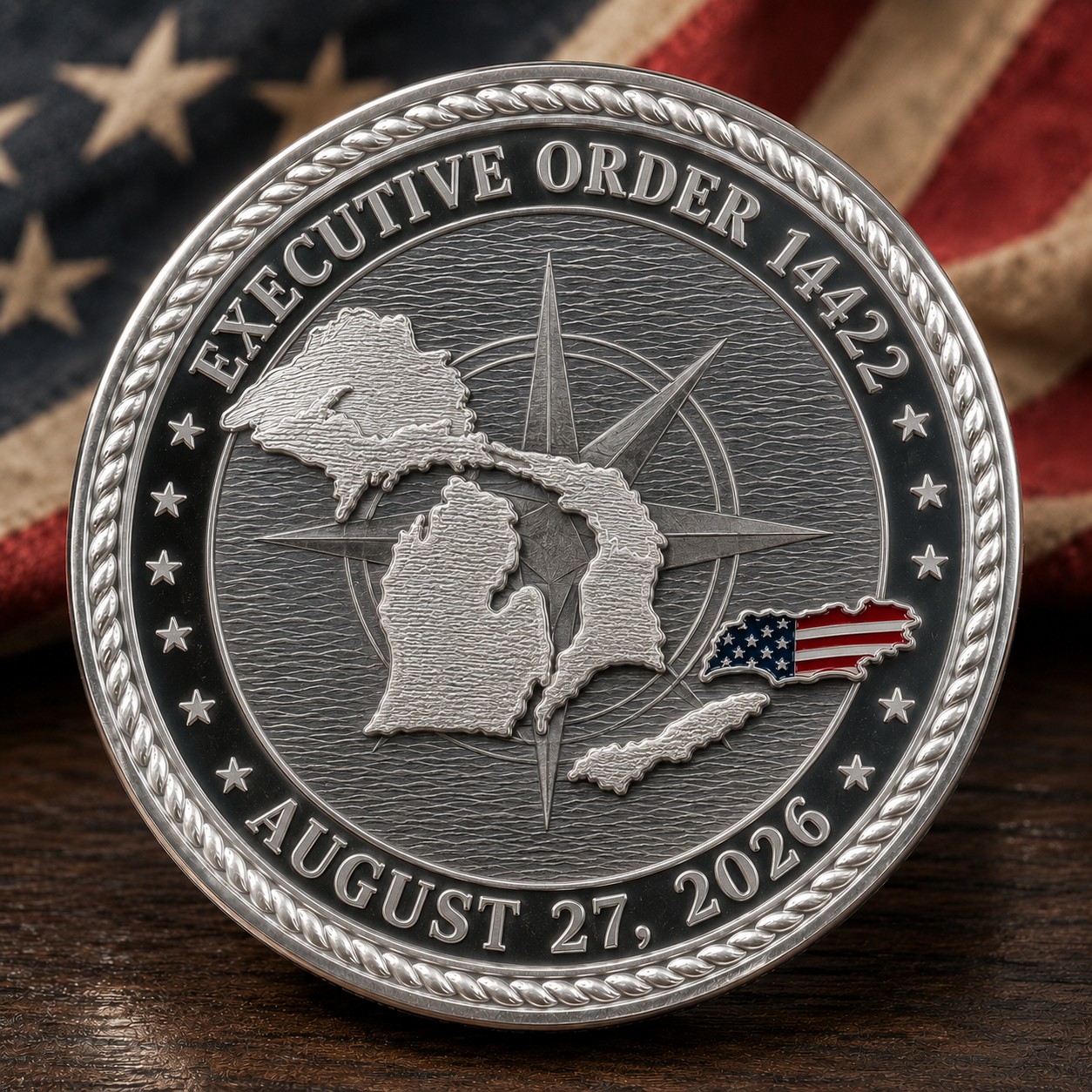 Lake America Commemorative Coin