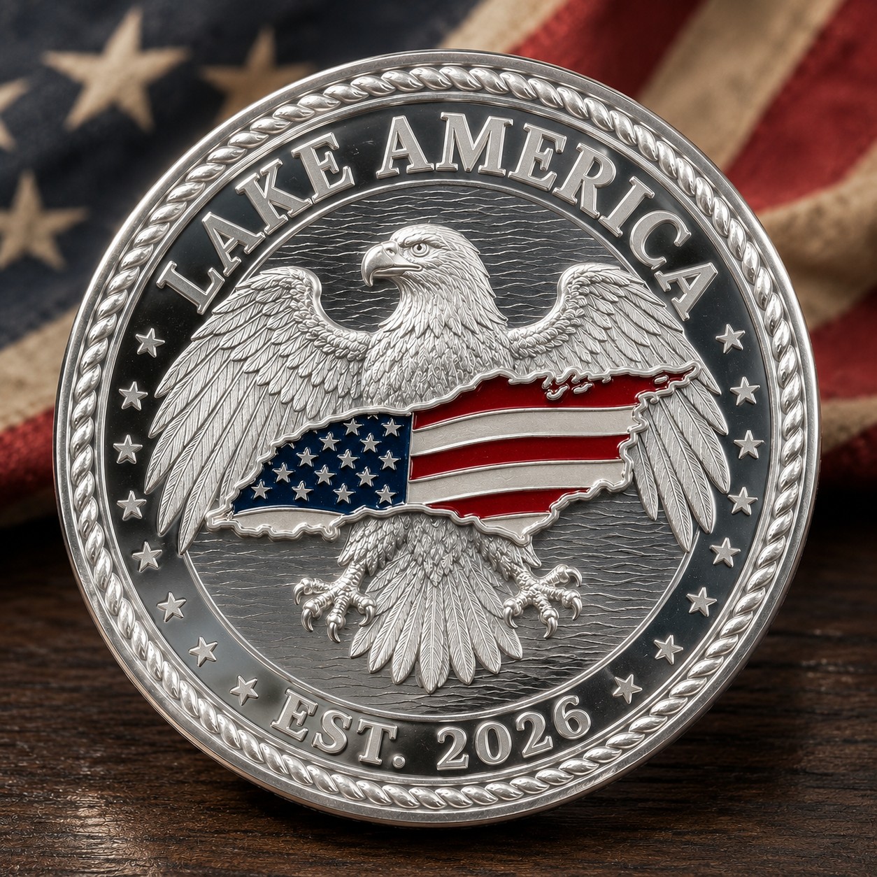 Lake America Commemorative Coin