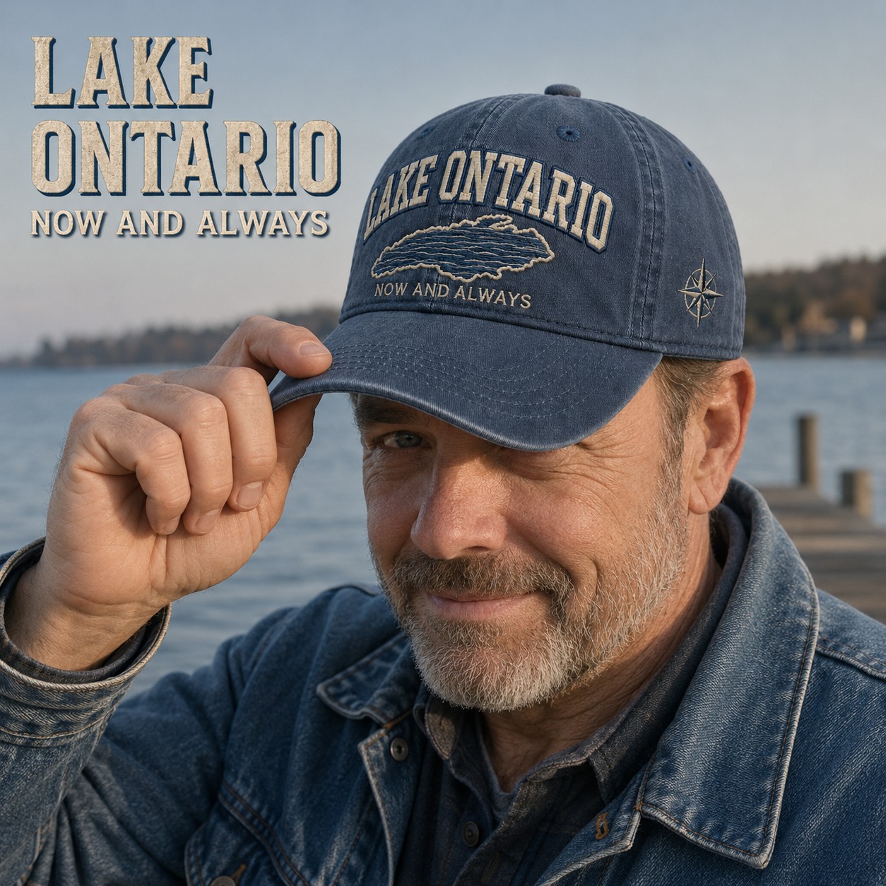 Lake Ontario Now and Always Cap