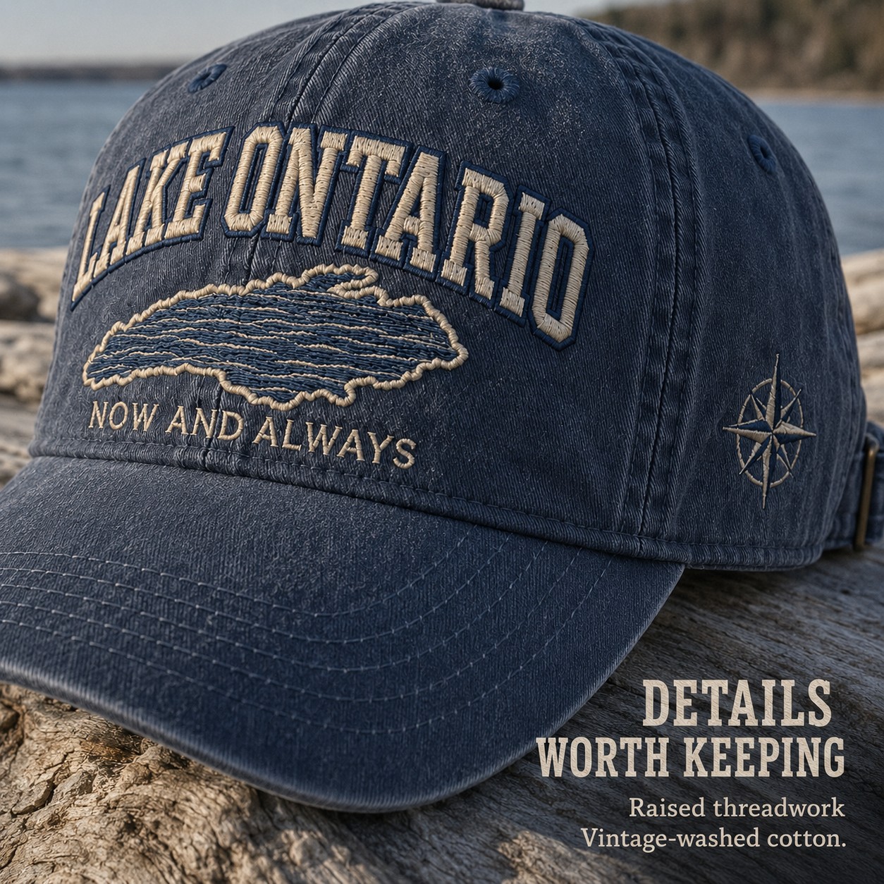 Lake Ontario Now and Always Cap