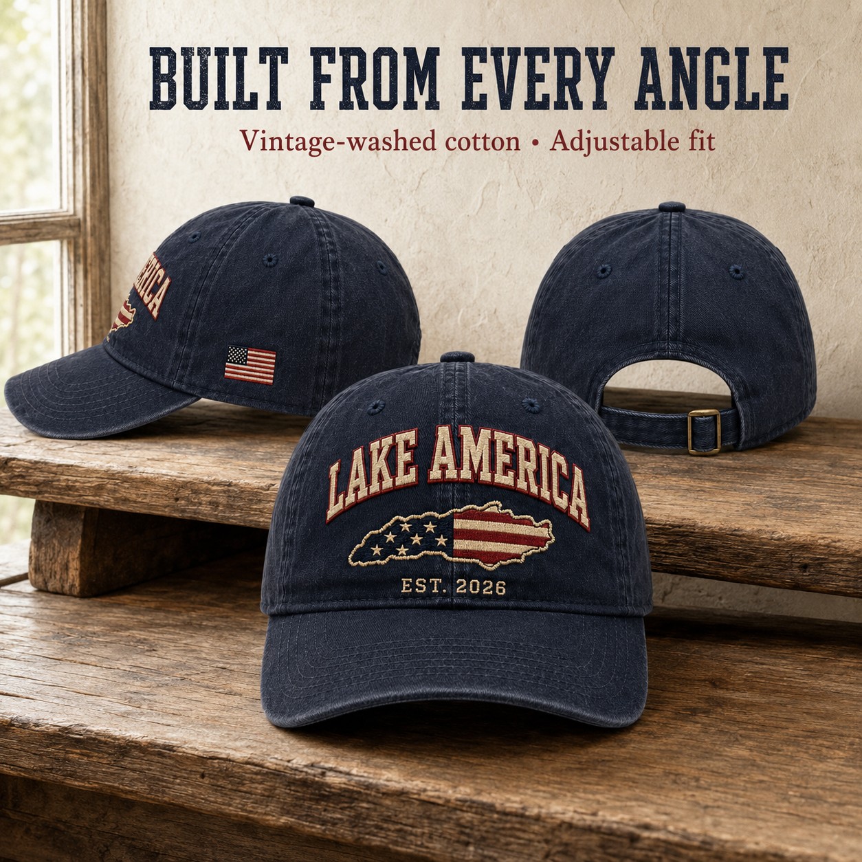 Lake America Heritage Cap