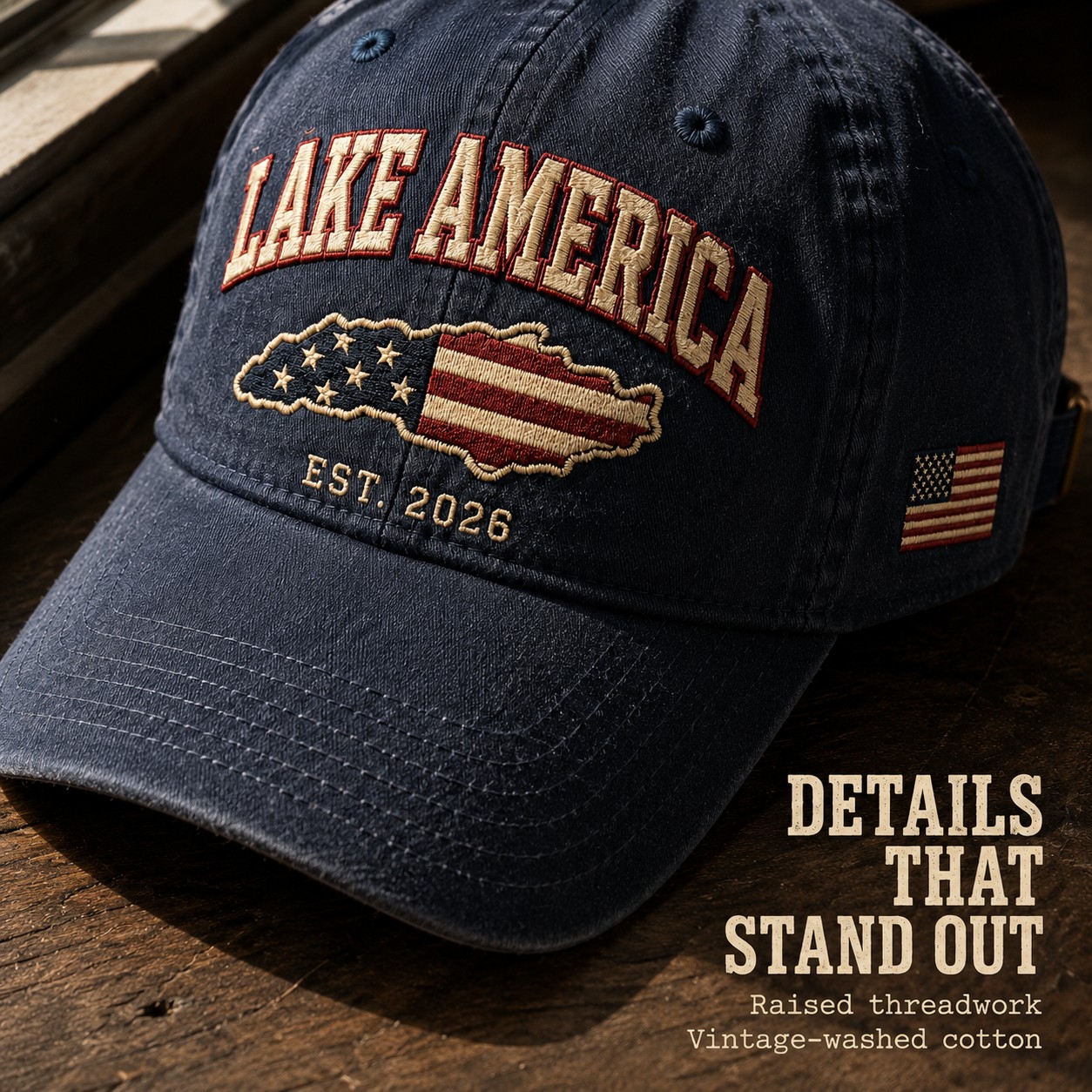 Lake America Heritage Cap